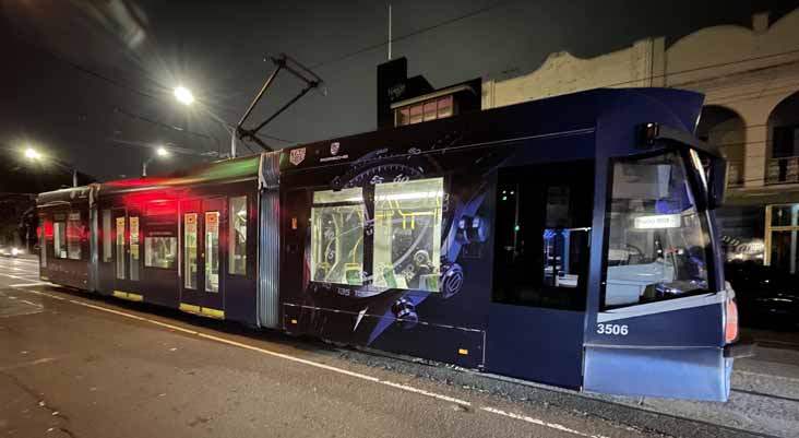 Yarra Trams Siemens Combino 3506 Tag Huer